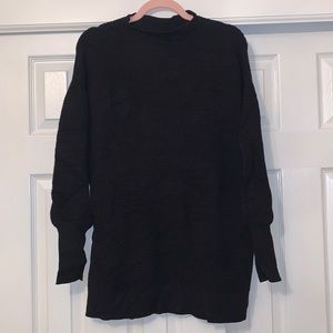 BCBG generation ribbed mock neck sweater